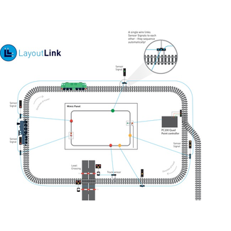 TRAIN TECH DCP UK ML1 Mimic Light with plug in LEDs (ML1)