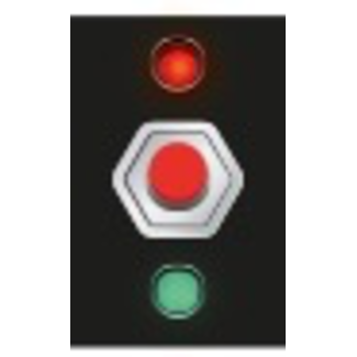 TRAIN TECH DCP UK MS2 Mimic with Push switch (MS2)