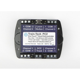 TRAIN TECH DCP UK PC2 DCC Quad Points controller - controls 4 points (PC2)