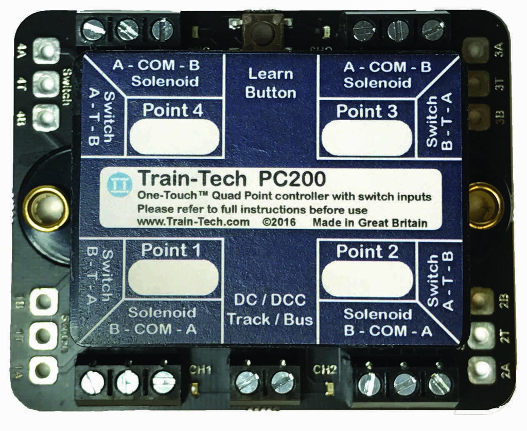 Quad Point DCC Controller Quad Point DCC Controller