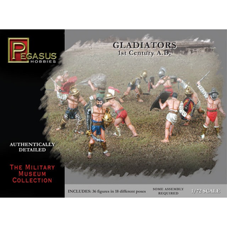 PEGASUS PEGASUS 1/72 GLADIATORS 1ST CENTURY AD