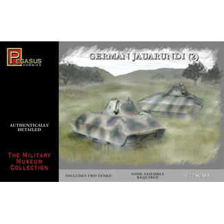 PEGASUS PEGASUS 1:72 P-245-010 TANKS JAGUARUNDI SET OF 2