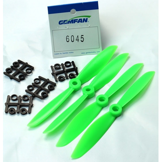 GEMFAN GEMFAN 6X4.5 R GREEN 4pk
