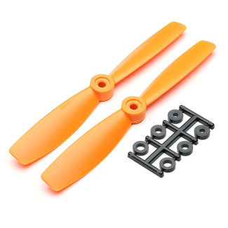 HQ PROP HQ PROP 6X4.5 R ORANGE BULLNOSE PROP 2 PACK