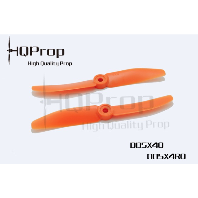 HQ PROP 5X4 L ORANGE DIRECT DRIVE PROP 2 PACK