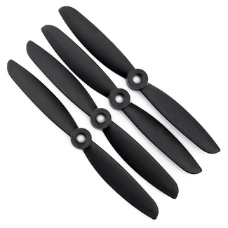 GEMFAN GEMFAN 5X4.5 R BLACK 4pk