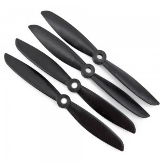 GEMFAN GEMFAN 5X4.5 L BLACK 4pk
