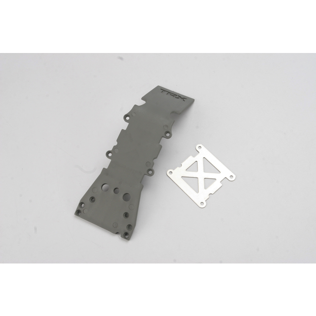TRAXXAS FRONT SKIDPLATE GREY 4937A