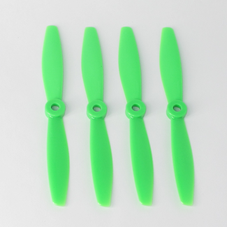 GEMFAN GEMFAN Bullnose L 6X4 GREEN 4pk Glass Fiber Nylon Propeller