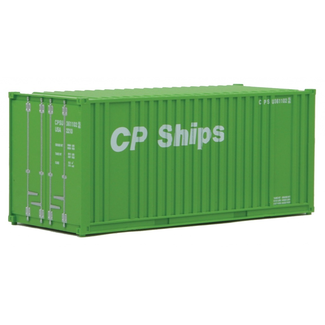 WALTHER WALTHERS 20FT CONTAINER CP SHIPS HO SCALE