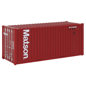 WALTHER WALTHERS 20FT CONTAINER MATSON HO SCALE