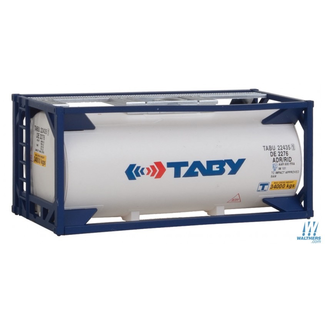 WALTHER WALTHERS 20FT TANK CONTAINER TABY HO SCALE