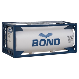 WALTHER WALTHERS 20FT TANK CONTAINER BOND HO SCALE