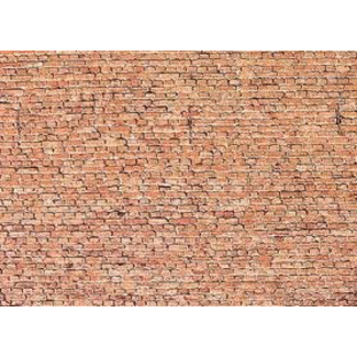 FALLER FALLER N SCALE GLAZED BRICK SHEET 25 X 12.5CM