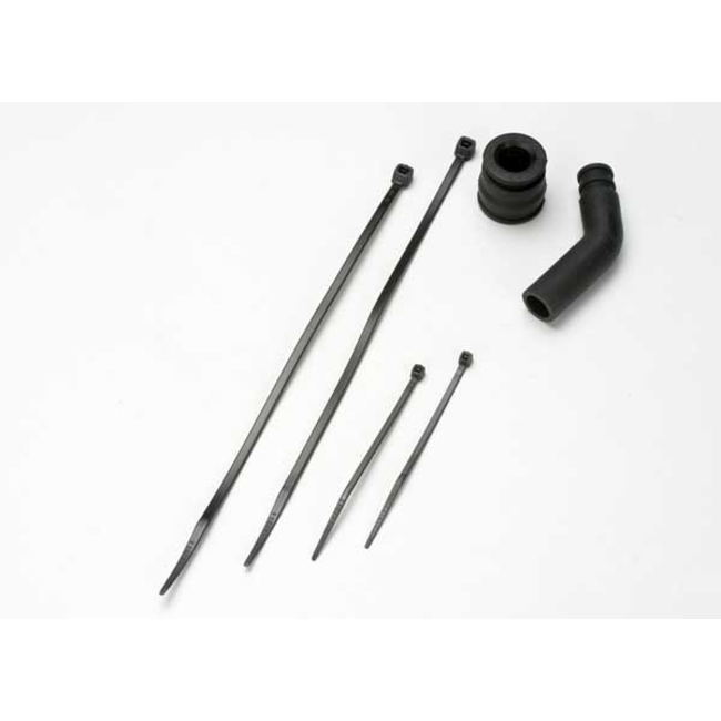 TRAXXAS PIPE COUPLER BLACK EXHAUST DEFLECTOR  5245X