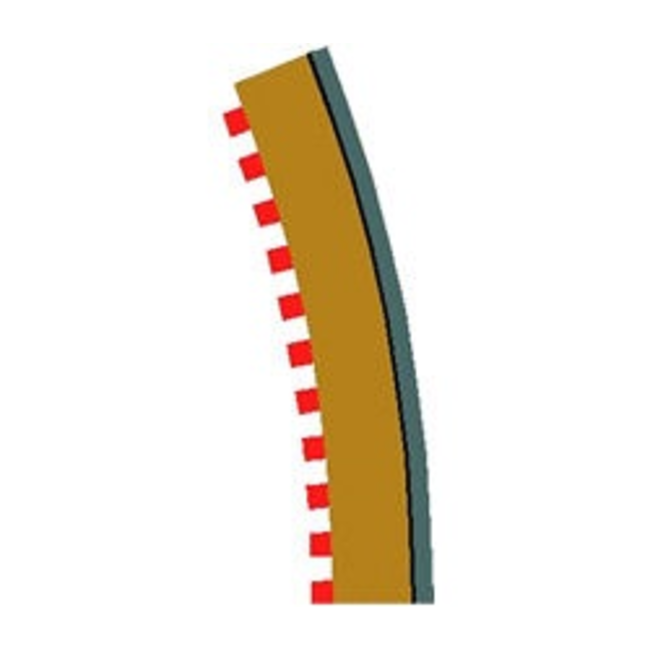 SCALEXTRIC NEW RADIUS 4 BORDERS