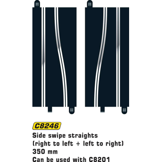 SCALEXTRIC SCALEXTRIC NEW SIDE SWIPE STRAIGHTS 350m  C8246