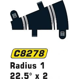 SCALEXTRIC SCALEXTRIC NEW RADIUS 1 CURVE