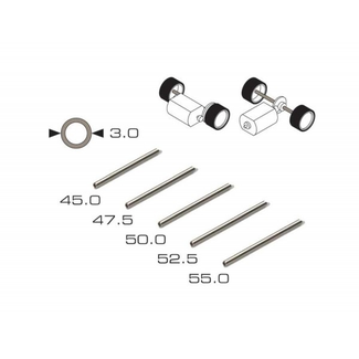 SCALEXTRIC SCALEXTRIC ASSORTED AXLES