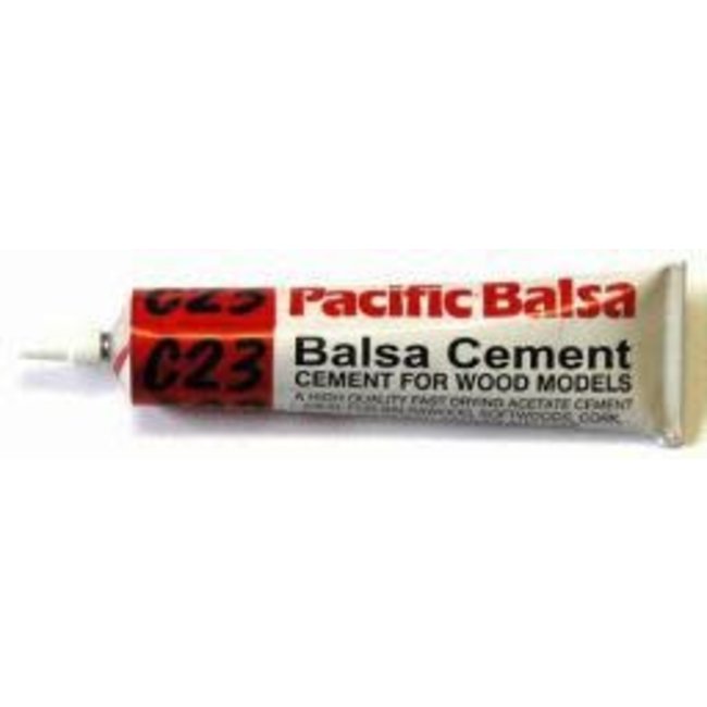 PACIFIC BALSA C-23 50 ml LARGE BALSA CEMENT GLUE C23