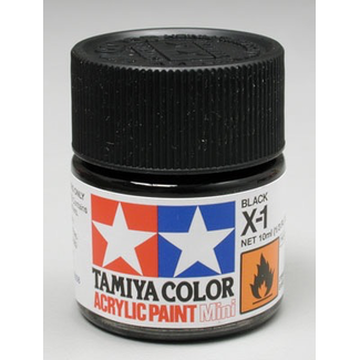 TAMIYA TAMIYA 10ml X-1 BLACK