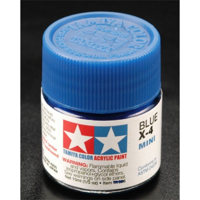 TAMIYA 10ml X-4 BLUE
