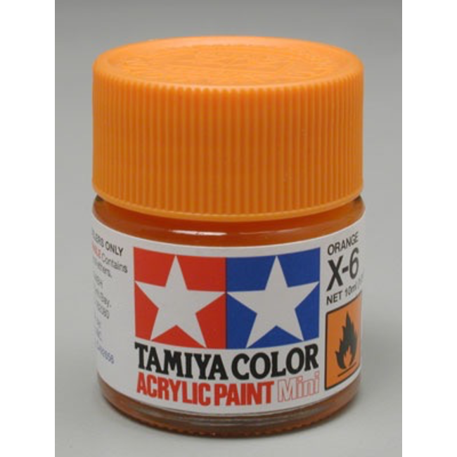 TAMIYA 10ml X-6 ORANGE