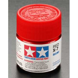 TAMIYA TAMIYA 10ml X-7 RED
