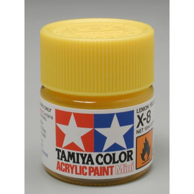 TAMIYA 10ml X-8 LEMON YELLOW