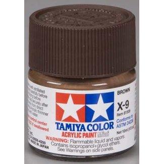 TAMIYA TAMIYA 10ml X-9 BROWN