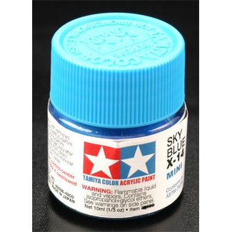 TAMIYA TAMIYA 10ml X-14 SKY BLUE