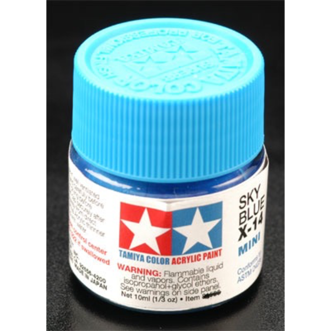 TAMIYA 10ml X-14 SKY BLUE