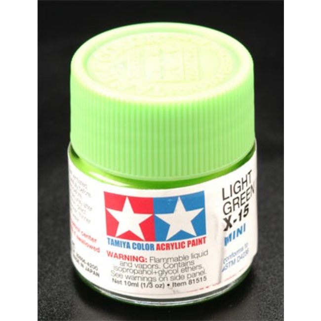 TAMIYA 10ml X-15 LIGHT GREEN