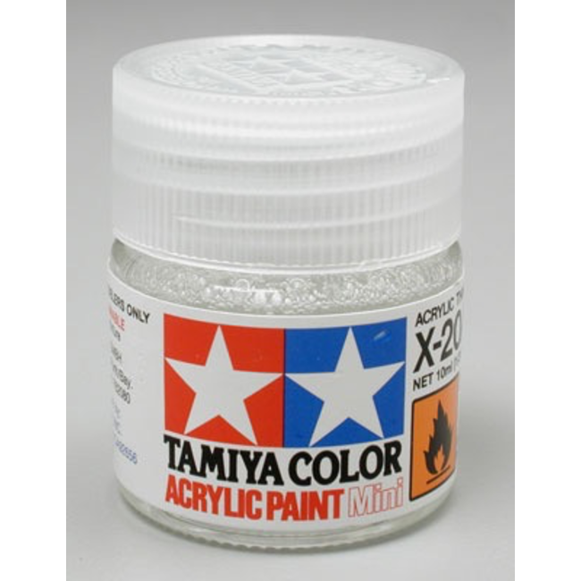 TAMIYA 10ml X-20A THINNER