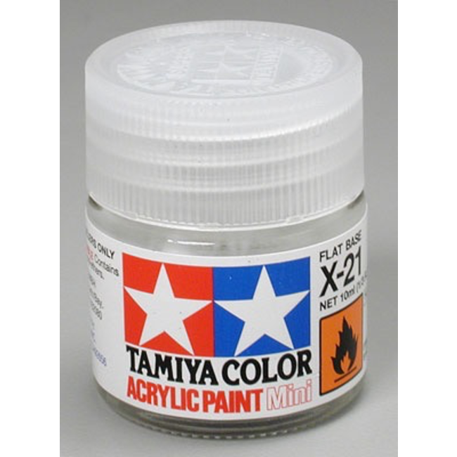 TAMIYA 10ml X-21 FLAT BASE
