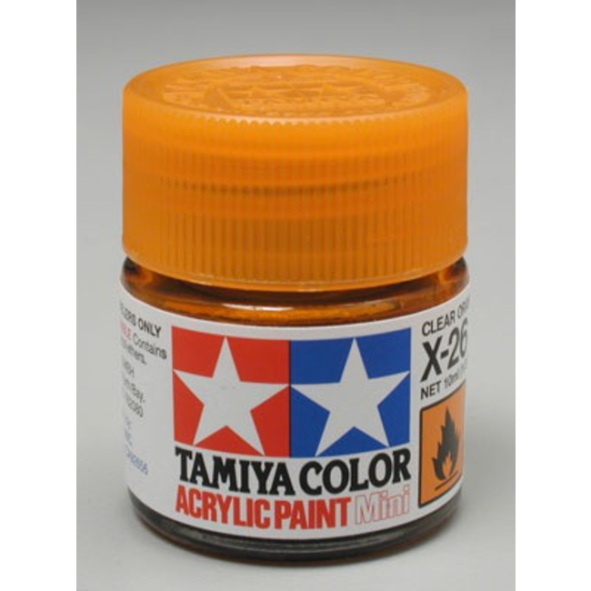 TAMIYA 10ml X-26 CLEAR ORANGE