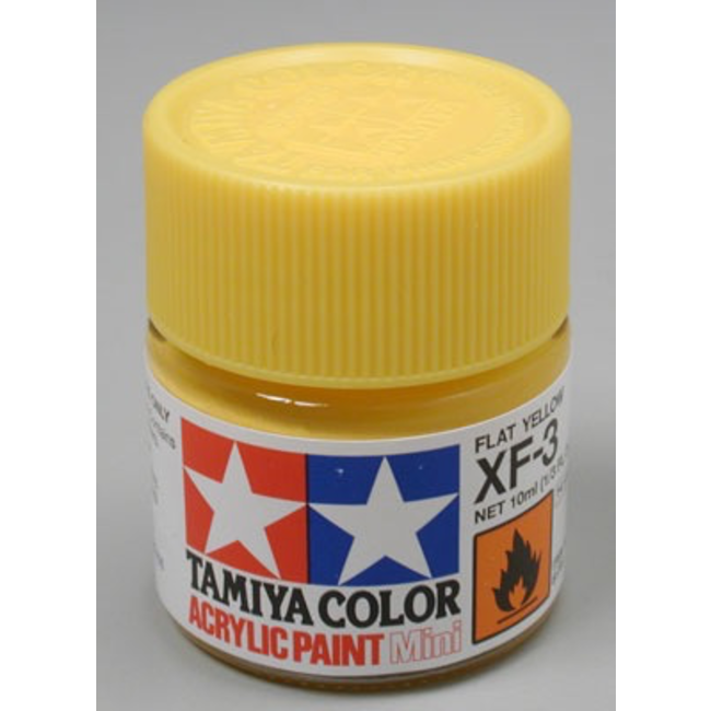 TAMIYA 10ml XF-3 FLAT YELLOW