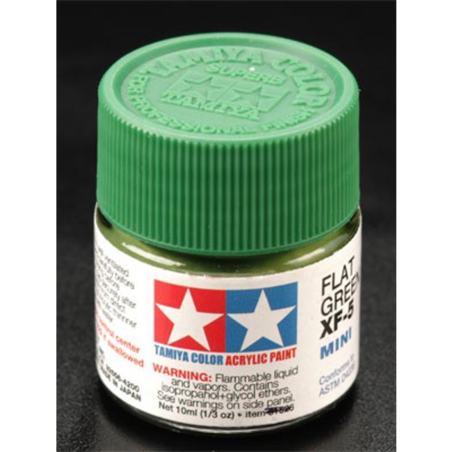 TAMIYA 10ml XF-5 FLAT GREEN