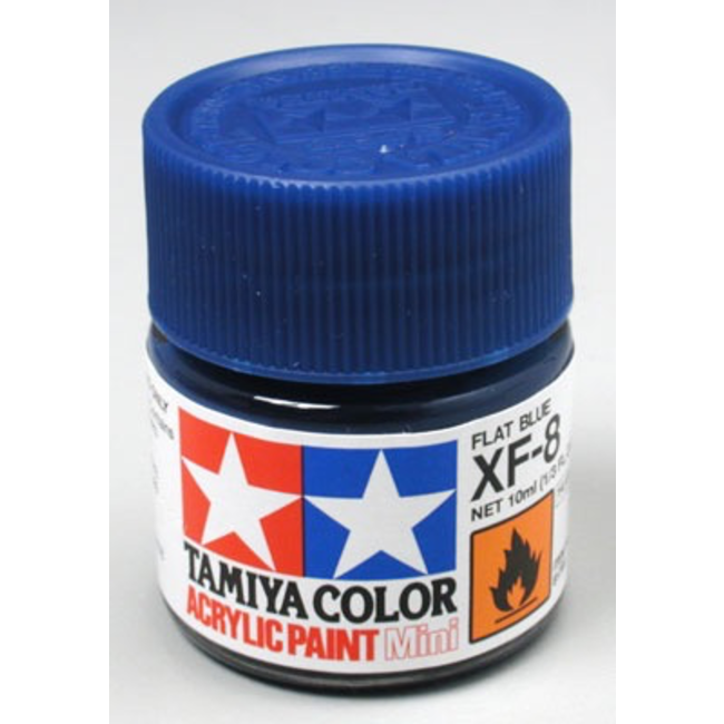 TAMIYA 10ml XF-8 FLAT BLUE
