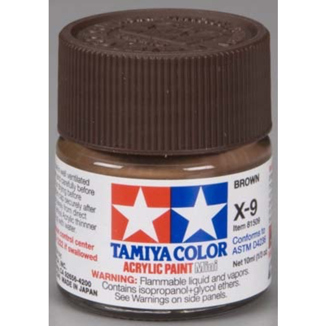 TAMIYA 10ml XF-9 HULL RED