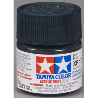 TAMIYA TAMIYA 10ml XF-17 SEA BLUE