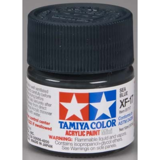 TAMIYA 10ml XF-17 SEA BLUE