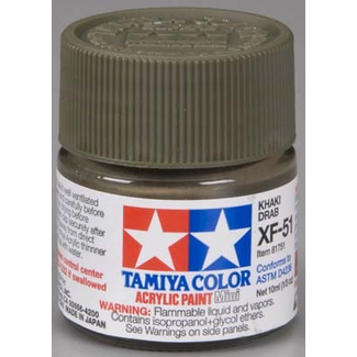 TAMIYA TAMIYA XF-51 KHAKI DRAB ACRYLIC 10ML