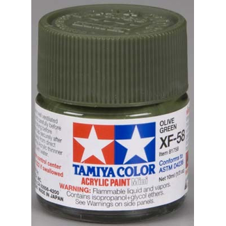 TAMIYA TAMIYA 10ml XF-58 OLIVE GREEN