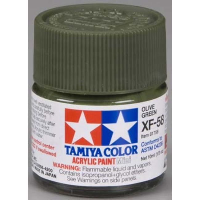 TAMIYA 10ml XF-58 OLIVE GREEN