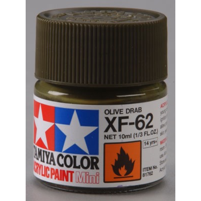 TAMIYA 10ml XF-62 OLIVE DRAB
