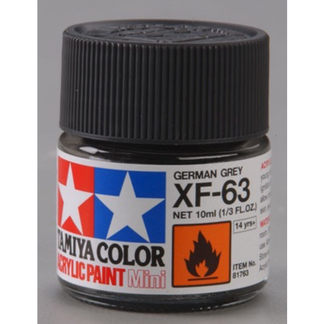 TAMIYA 10ml XF-63 GERMAN GREY