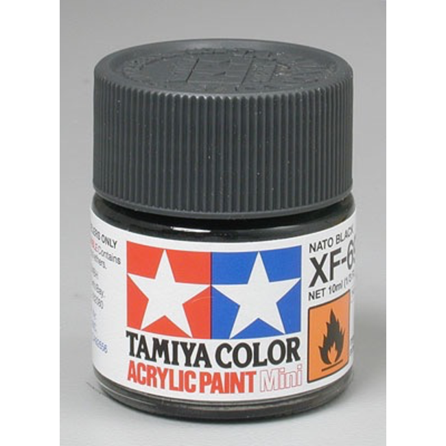 TAMIYA 10ml XF-69 NATO BLACK
