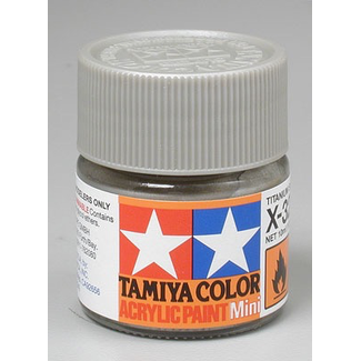 TAMIYA TAMIYA 10ml X-32 TITANIUM SILVER