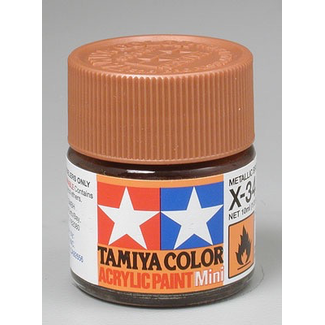 TAMIYA TAMIYA 10ml X-34 METALLIC BROWN